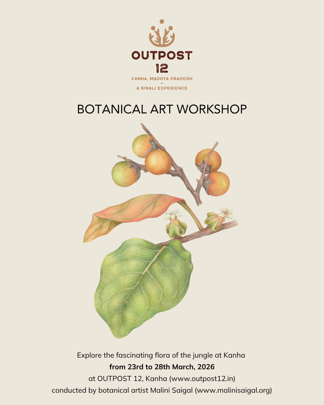Botanical Art Workshop 2026 image